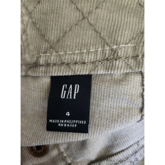 Y2K Gap Tan Corduroy Mini Skirt - Picture 4 of 4